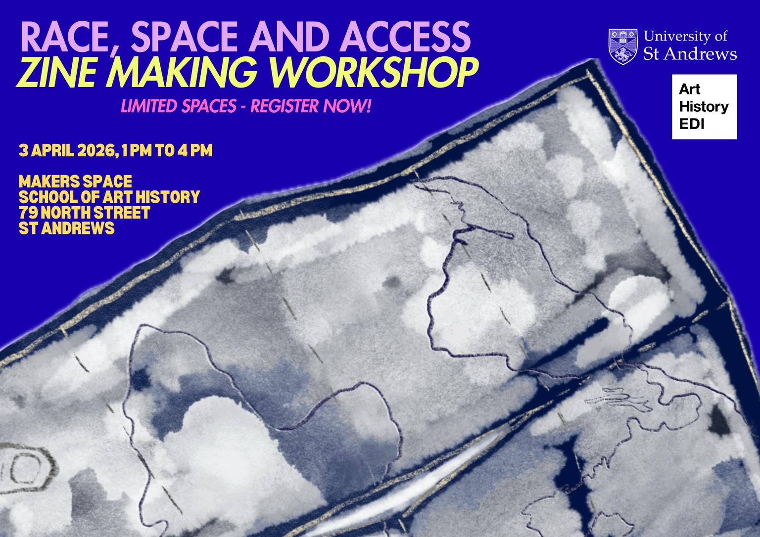 3/4/2026 Event: “Race, Space and Access: Zine Making Workshop”